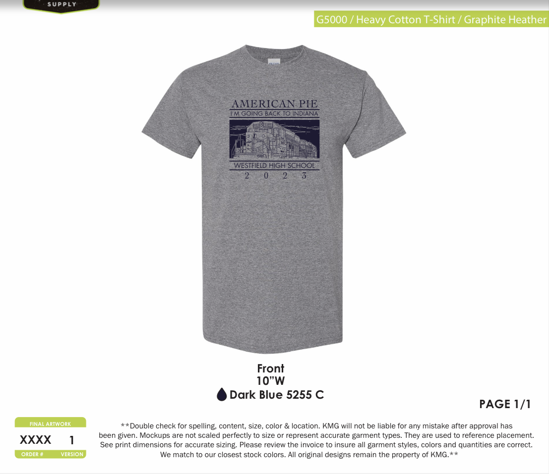 american pie shirt mockup