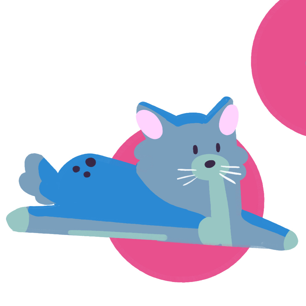 illustration of blake the bobcat