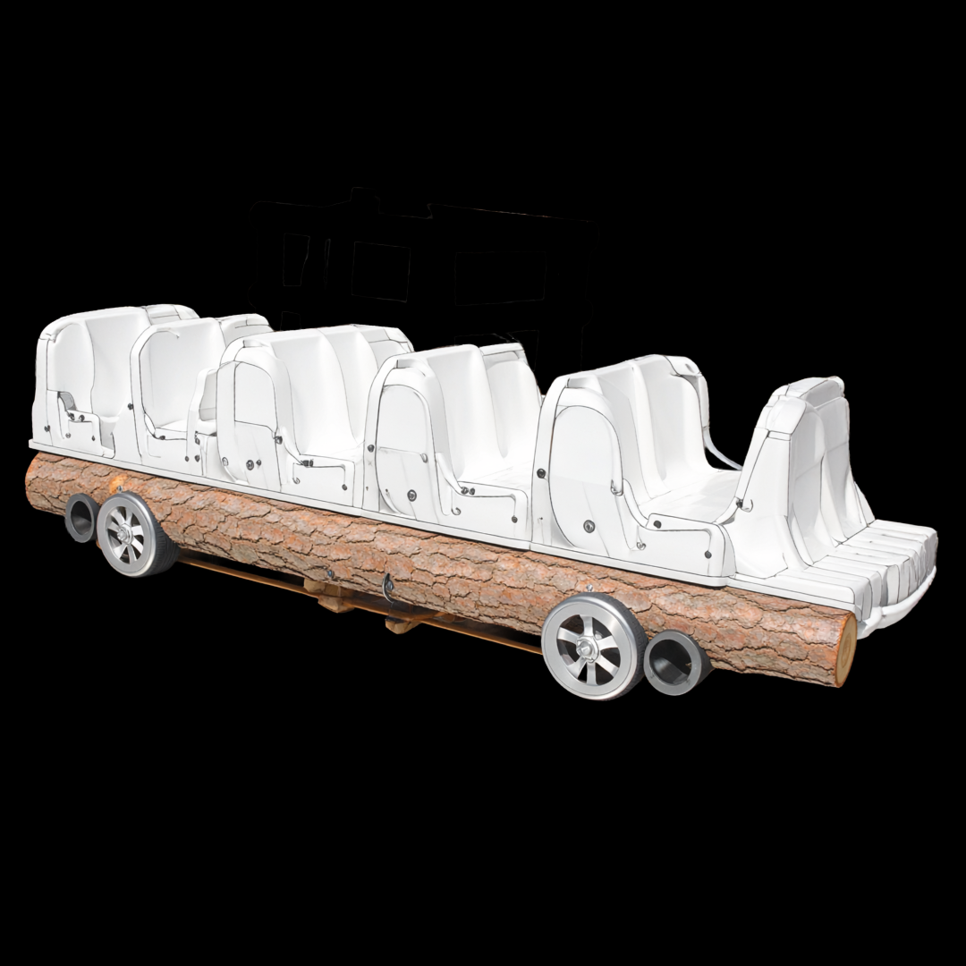 generative ai mockup of shaodws ride vehicle