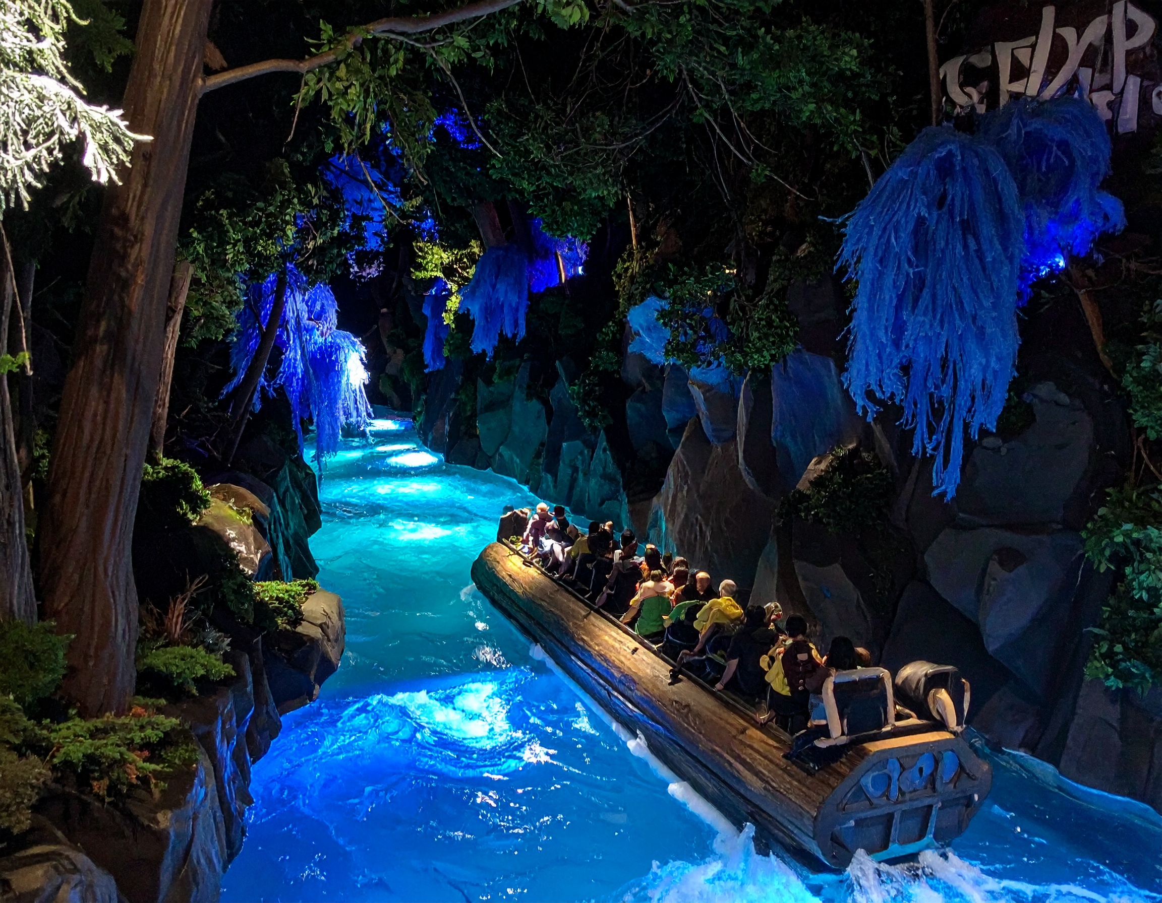 generative ai image of a log ride introducing audiences to story